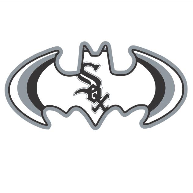 Chicago White Sox Batman Logo iron on transfers